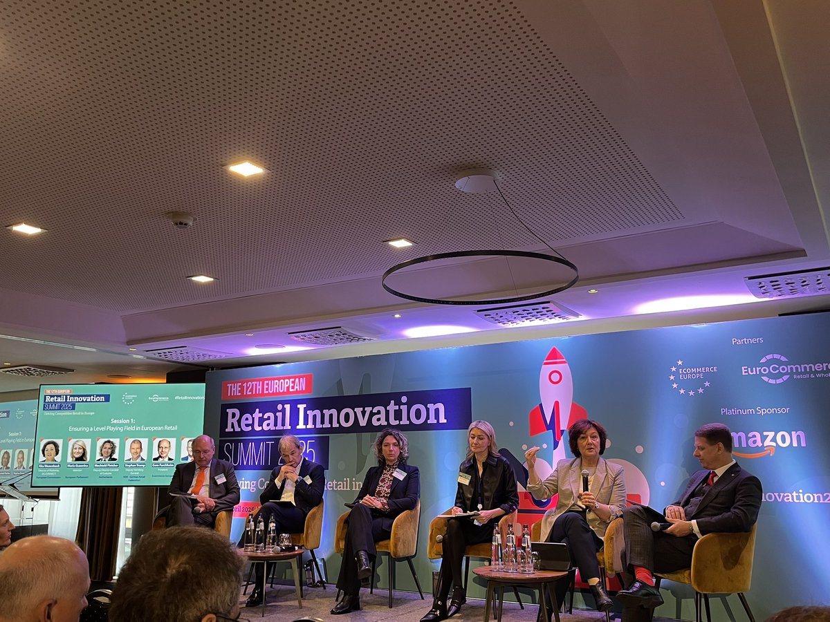 On behalf of <a href="/INretail/">INretail</a> present at the Retail Innovation Summit 2025.  Better enforcement, more cooperation and coordination both on European and national level needed for level playing field. #compliance4all #RetailInnovation25
