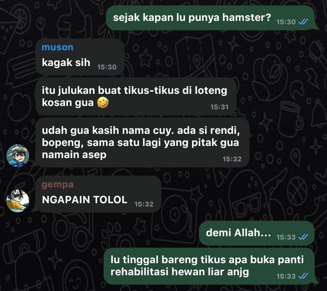 #boboiboy, trio ori few tweets 
isi group nya tiga orang, tapi berisiknya kayak sekelurahan.

written by © cattaflouna