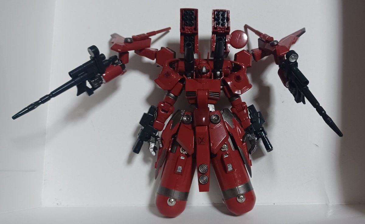 usagi_oosama's tweet photo. #ガンプラ好きと繋がりたい 
#ガンプラ

ガンキャノンのベースに
境界戦記　グフ　などなど
ジャンクパーツを使用　

これ一応～
『パーフェクトネオジオング』
を参考にしてるで

『ネオガンキャノン』なのです・・ https://t.co/r76skWS0Qk