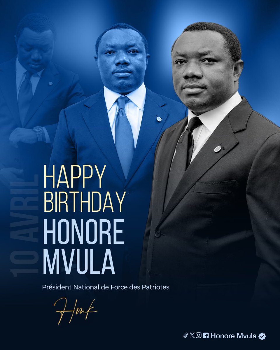 HonoreMvula1's tweet image. Ce jour me rappelle que le temps passe, mais la mission reste. #NewChapter #SameVision 
#HMK