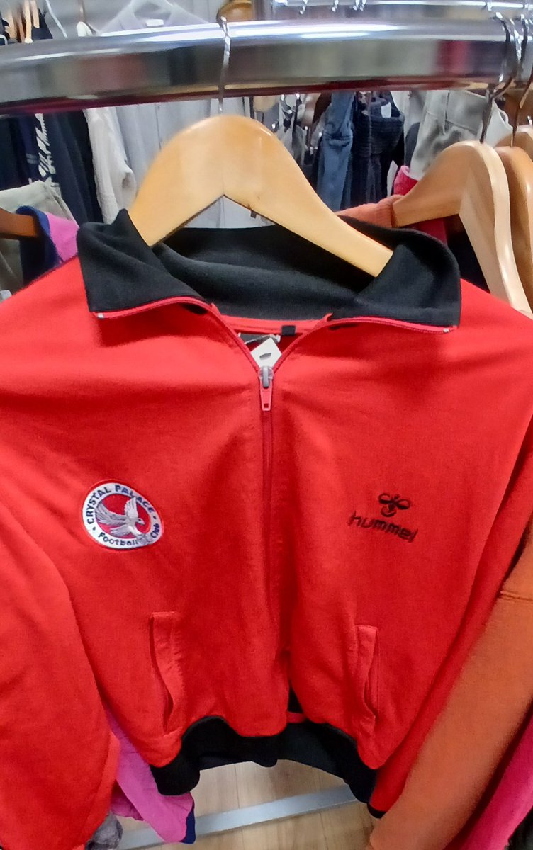 ian adie (@bighamster) on Twitter photo <a href="/shirts_original/">Charity Shop Finds' Football Shirts</a> find today an intreting cystal palace jacket. I'm not sure what year it is from, but it's nice and just £15 <a href="/shirts_original/">Charity Shop Finds' Football Shirts</a> find today an intreting cystal palace jacket. I'm not sure what year it is from, but it's nice and just £15