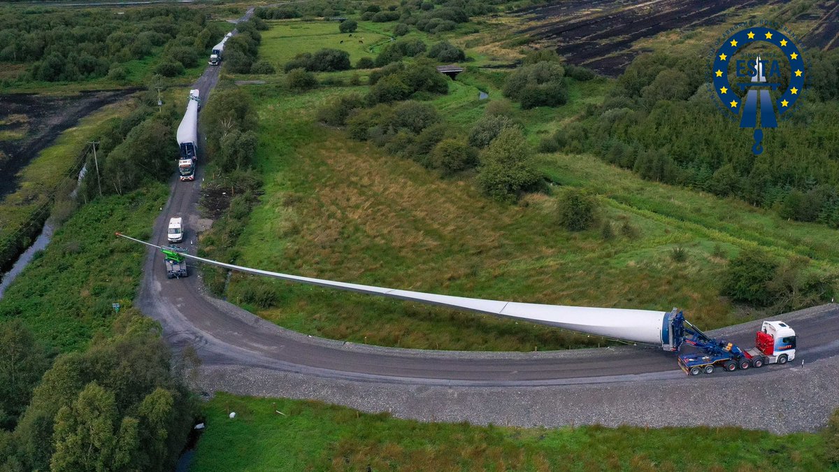 CollettLtd's tweet image. We&apos;re excited to be attending the @ESTAeurope Awards tonight as 𝐟𝐢𝐧𝐚𝐥𝐢𝐬𝐭𝐬 in 2 categories:

📌 Abnormal Transport ≤ 120Te
📌 Abnormal Transport &amp;gt; 120Te

Best of luck to all the nominees!

#HeavyTransport #Gretna #BladeAdapter #WindTurbine #SPMT #NationalGrid #PathFinder