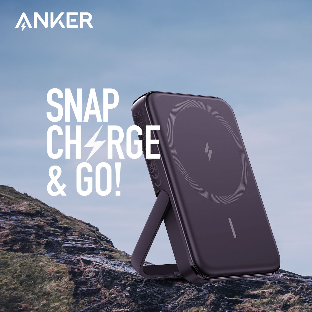 ankerofficialke's tweet image. No cables, no fuss. Just snap and charge your iPhone 12 or newer with the Anker 322 MagGo — magnetic power, made simple.

 #Anker #MagGo #SnapToCharge #WirelessPower