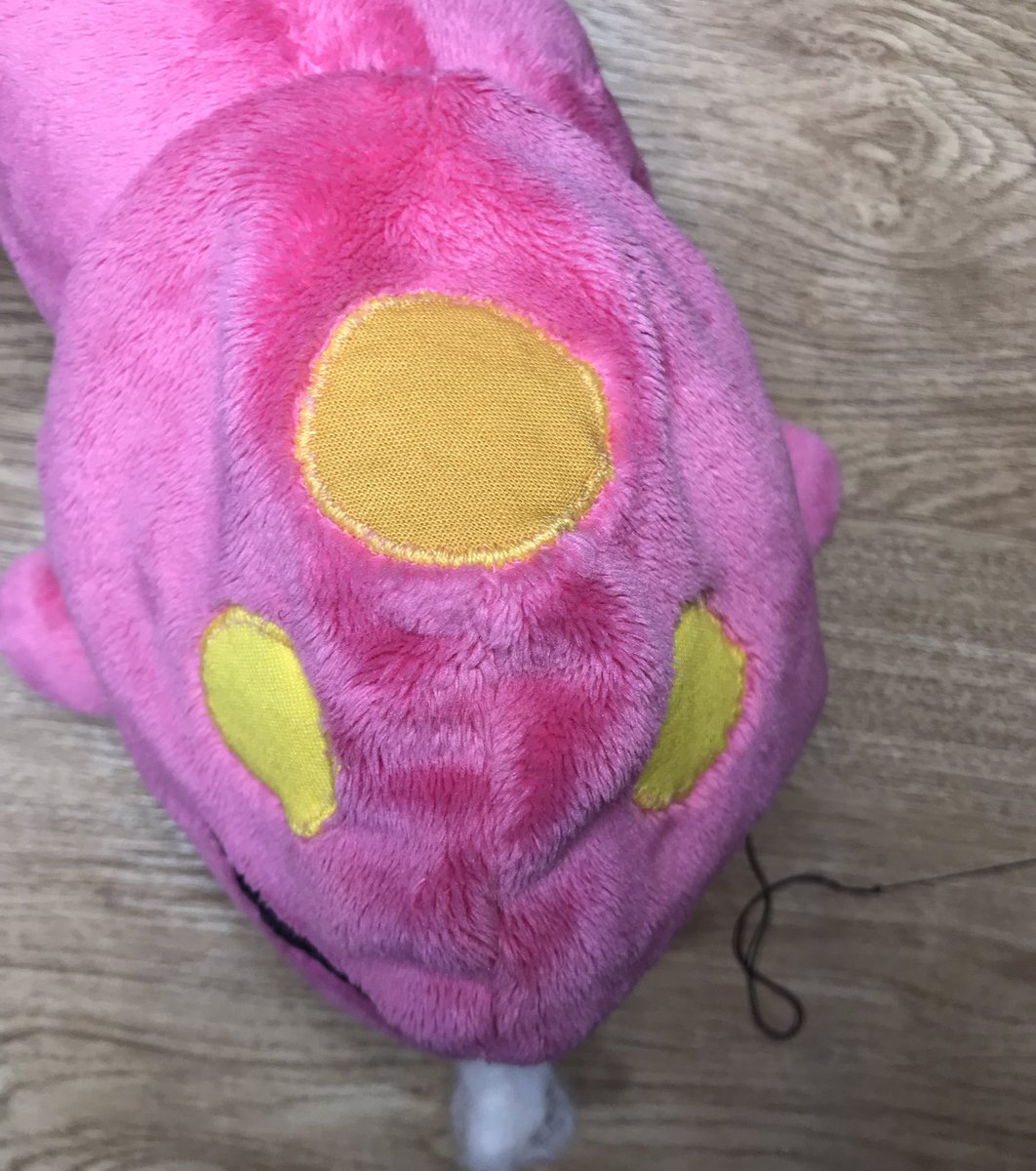 LilithofDreams's tweet photo. @ninthketchup UPDATE TIME! I only have a 1/4 of the mouth left to do now before I can start putting the head together. #hoptini #sewingproject https://t.co/pWFk6Q5lCI