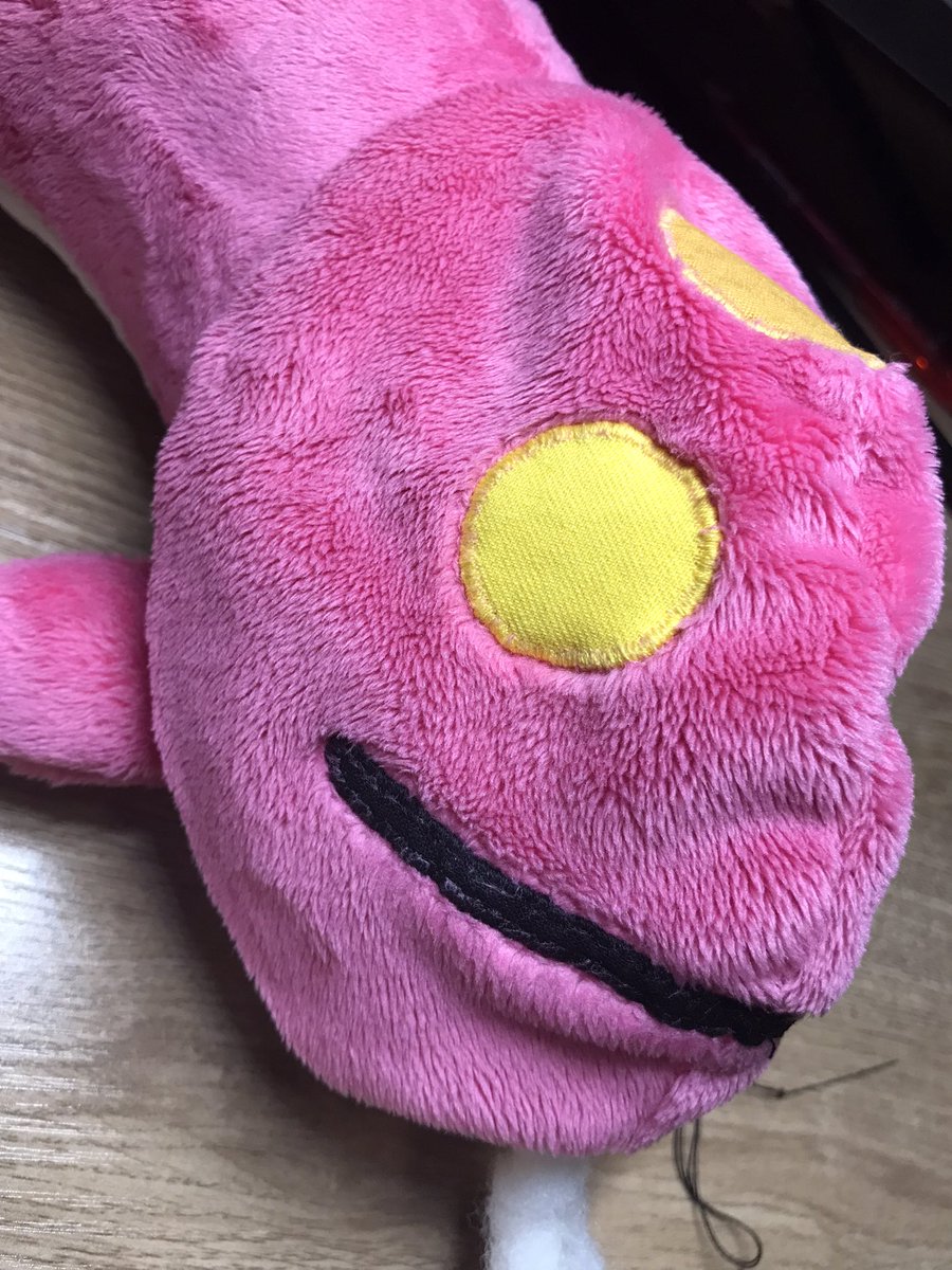 LilithofDreams's tweet photo. @ninthketchup UPDATE TIME! I only have a 1/4 of the mouth left to do now before I can start putting the head together. #hoptini #sewingproject https://t.co/pWFk6Q5lCI