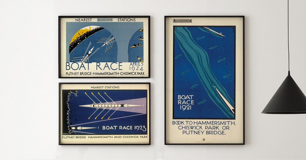 The Boat Race is this weekend! 🚣‍♂️

Did you know this iconic London event has been represented in our poster collection for over a century?

Whether you’re team Oxford or team Cambridge, cheer them on in style with a poster of your own.🖼️

ltmuseumshop.co.uk/posters/collec…