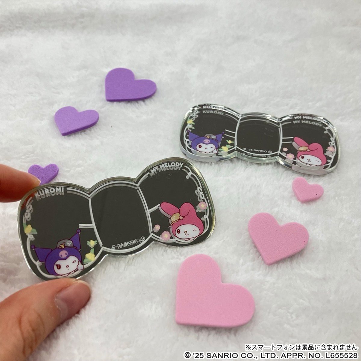 🩷 #マツキヨとココカラとマイメロディとクロミ 💜 「アクリルミラー