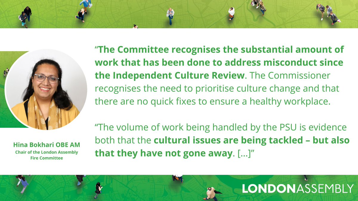 LondonAssembly's tweet image. Yesterday, #AssemblyFire published its report which finds that more ambition could help to further strengthen the culture of @londonfire. Read the report here: london.gov.uk/who-we-are/wha…