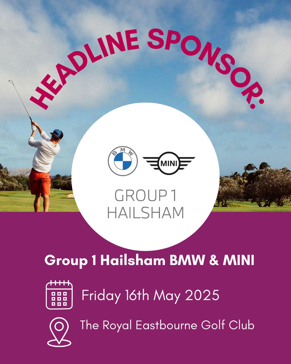EBChamberOfCommerce (@ebchamber) on Twitter photo ⛳️ Meet our Golf Day Headline Sponsor: Group 1 Hailsham BMW ! ⛳️
We are very appreciative that they are sponsoring our Golf Day in order to raise money for <a href="/CWCFPolegate/">Children With Cancer Fund</a> .
If you would like to find out more about Group 1 Hailsham BMW & MINI- group1hailshambmw.co.uk
1/2 ⛳️ Meet our Golf Day Headline Sponsor: Group 1 Hailsham BMW ! ⛳️
We are very appreciative that they are sponsoring our Golf Day in order to raise money for <a href="/CWCFPolegate/">Children With Cancer Fund</a> .
If you would like to find out more about Group 1 Hailsham BMW & MINI- group1hailshambmw.co.uk
1/2