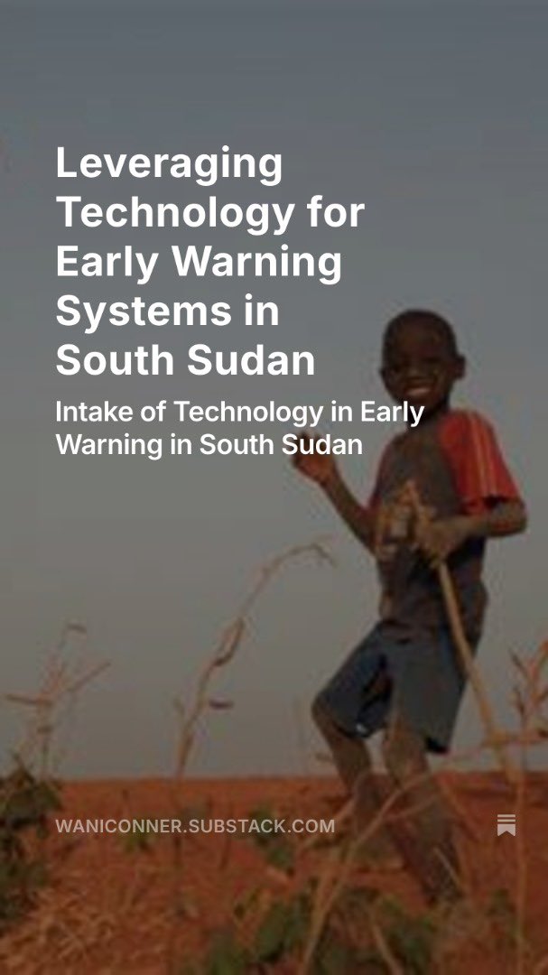 South Sudan, grappling with recurrent conflicts and natural disasters, has increasingly turned to technology to bolster its early warning systems (EWS). These technological advancements aim to detect and address potential threats promptly, thereby safeguarding communities.
