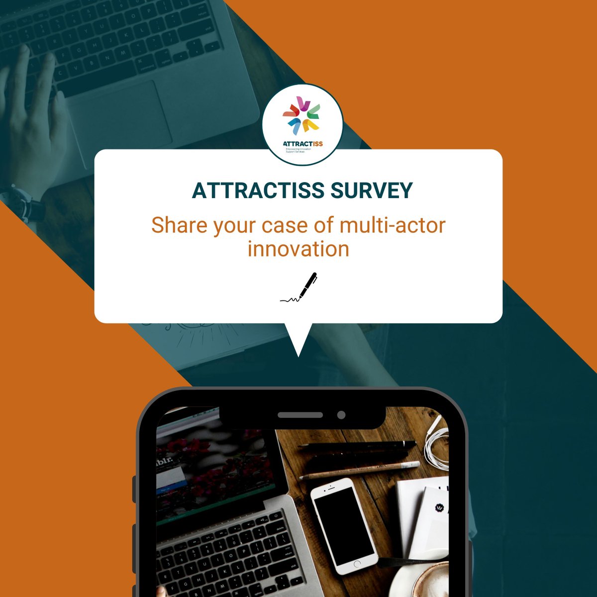 🏆 Your project could be a game-changer! ATTRACTISS is collecting case studies to foster peer-to-peer learning and cross-sector collaboration.

🚀 Don’t miss out—take the survey &amp; make an impact!
🔗 buff.ly/a9J4W3Z