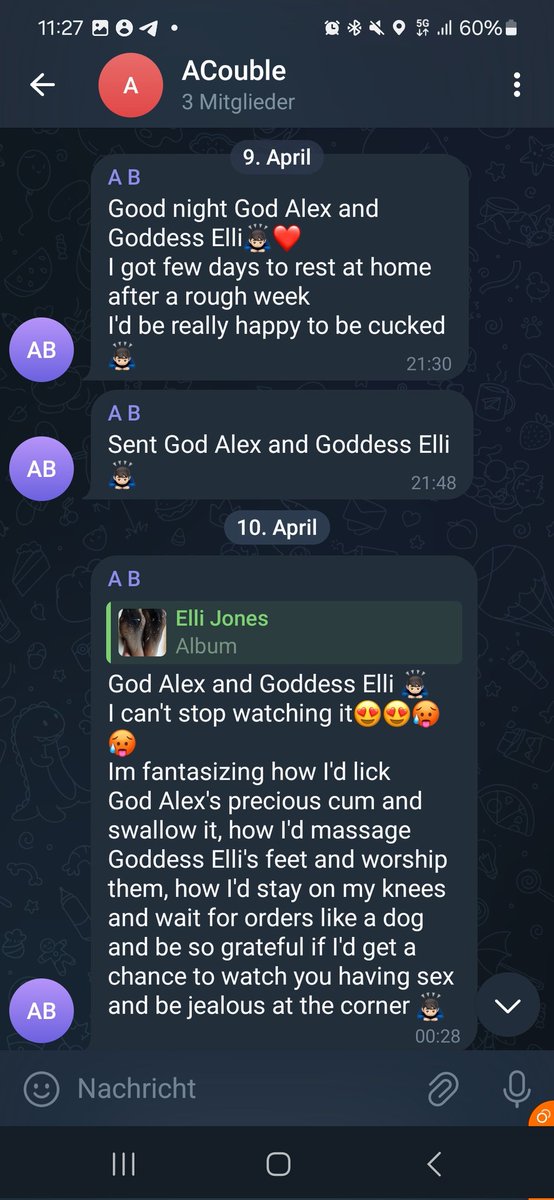 alpha_coup77298's tweet photo. Our cucki knows his place. Just send and obey. Good boy.
You will be our next?
@FeetForumArea @Justaguy7575 @rt4_dommes @rt_feet @slavekane https://t.co/1tbgVtw8rR