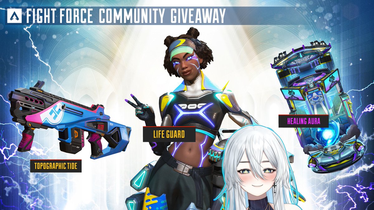 pattsu 👻 (@pattsuvt) on Twitter photo ✨Apex Legends Giveaway!! ✨
Heres your chance to win one of the best Lifeline skins and more!!
To Enter:
✦ Must be following <a href="/PattsuVT/">pattsu 👻 PARTNER PUSH</a> & <a href="/PlayApex/">Apex Legends</a>
✦ Like & RT
✦ Optional: tag your favorite loot goblin😛
Winner will be announced April 15 @ 5pm PST 👻💙
#EAPartner ✨Apex Legends Giveaway!! ✨
Heres your chance to win one of the best Lifeline skins and more!!
To Enter:
✦ Must be following <a href="/PattsuVT/">pattsu 👻 PARTNER PUSH</a> & <a href="/PlayApex/">Apex Legends</a>
✦ Like & RT
✦ Optional: tag your favorite loot goblin😛
Winner will be announced April 15 @ 5pm PST 👻💙
#EAPartner