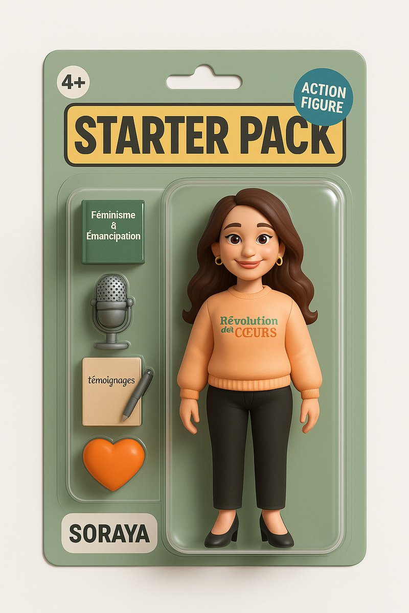 💥 Le #StarterPack spécial Émancipation des femmes de culture arabo-musulmane ! 

🔥 Pour soutenir mon combat pour la LIBERTÉ des femmes : écoutez RÉVOLUTION DES CŒURS 🎧🎙