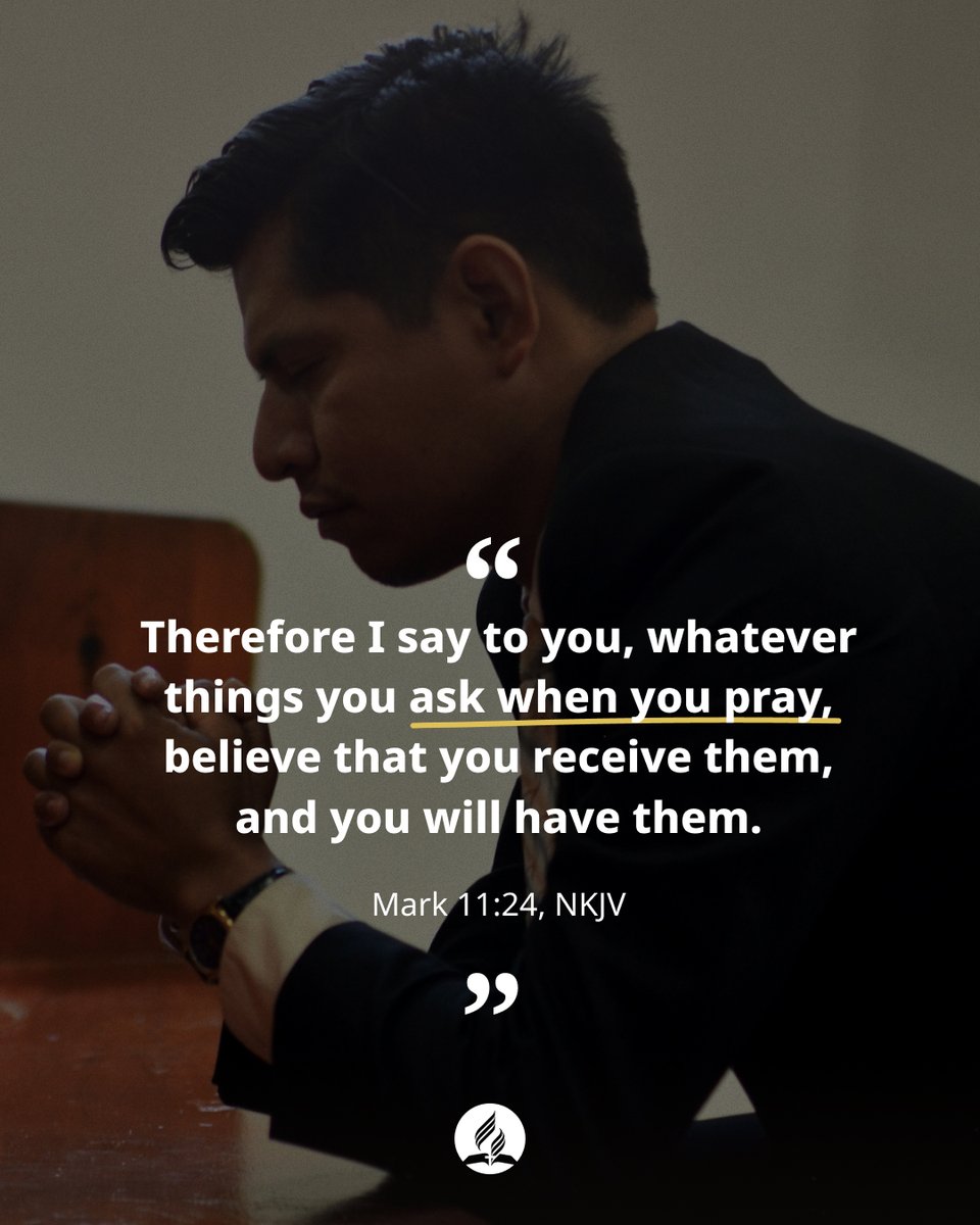 adventistchurch's tweet photo. Do you trust that God can do everything you've prayed for? He will if it is according to His will. https://t.co/o0jiSmEzVa