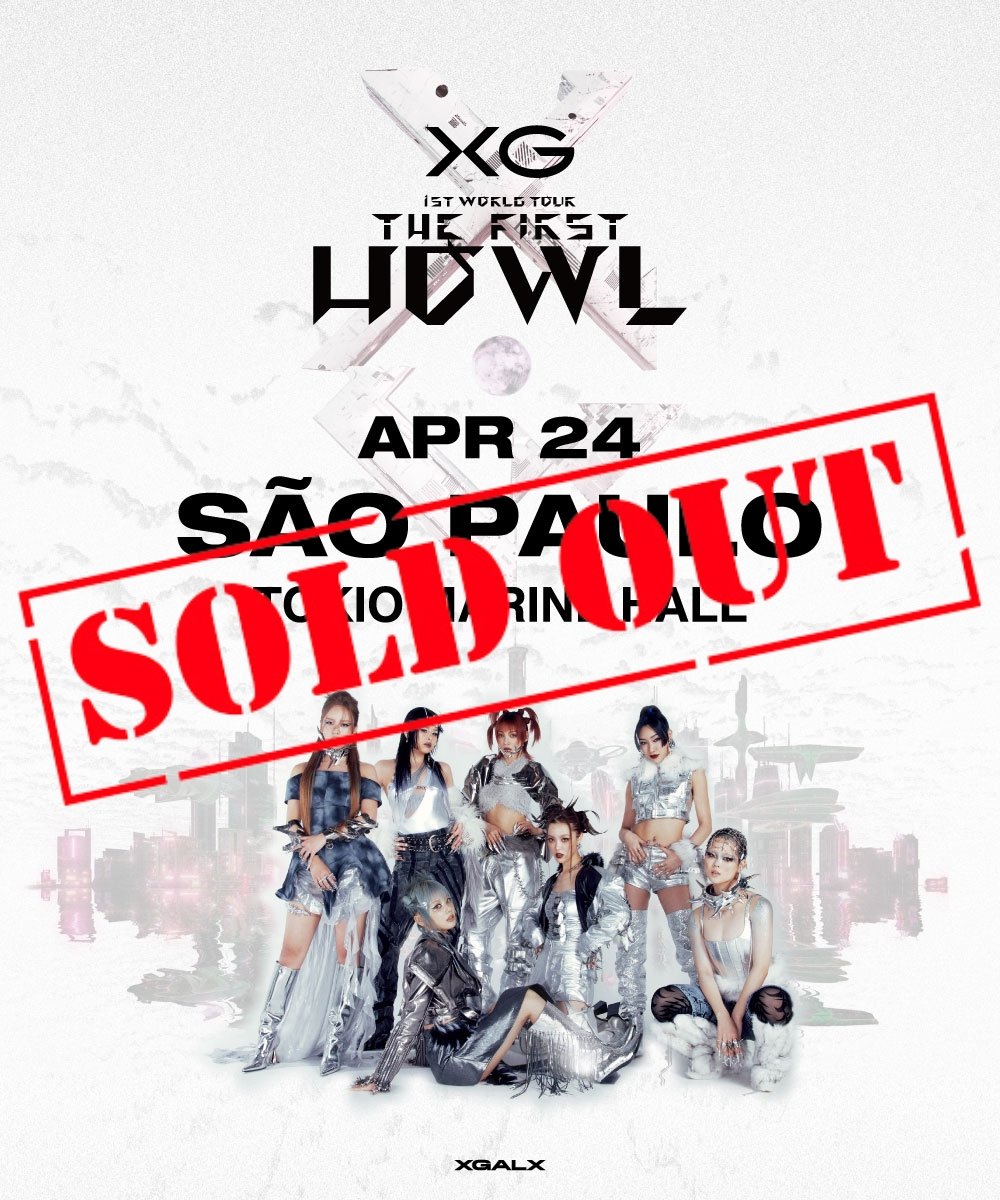 alphazjeans's tweet photo. XG's first and only show in South America is SOLD OUT, couldn't be more proud of them https://t.co/4FNvZvy7wo