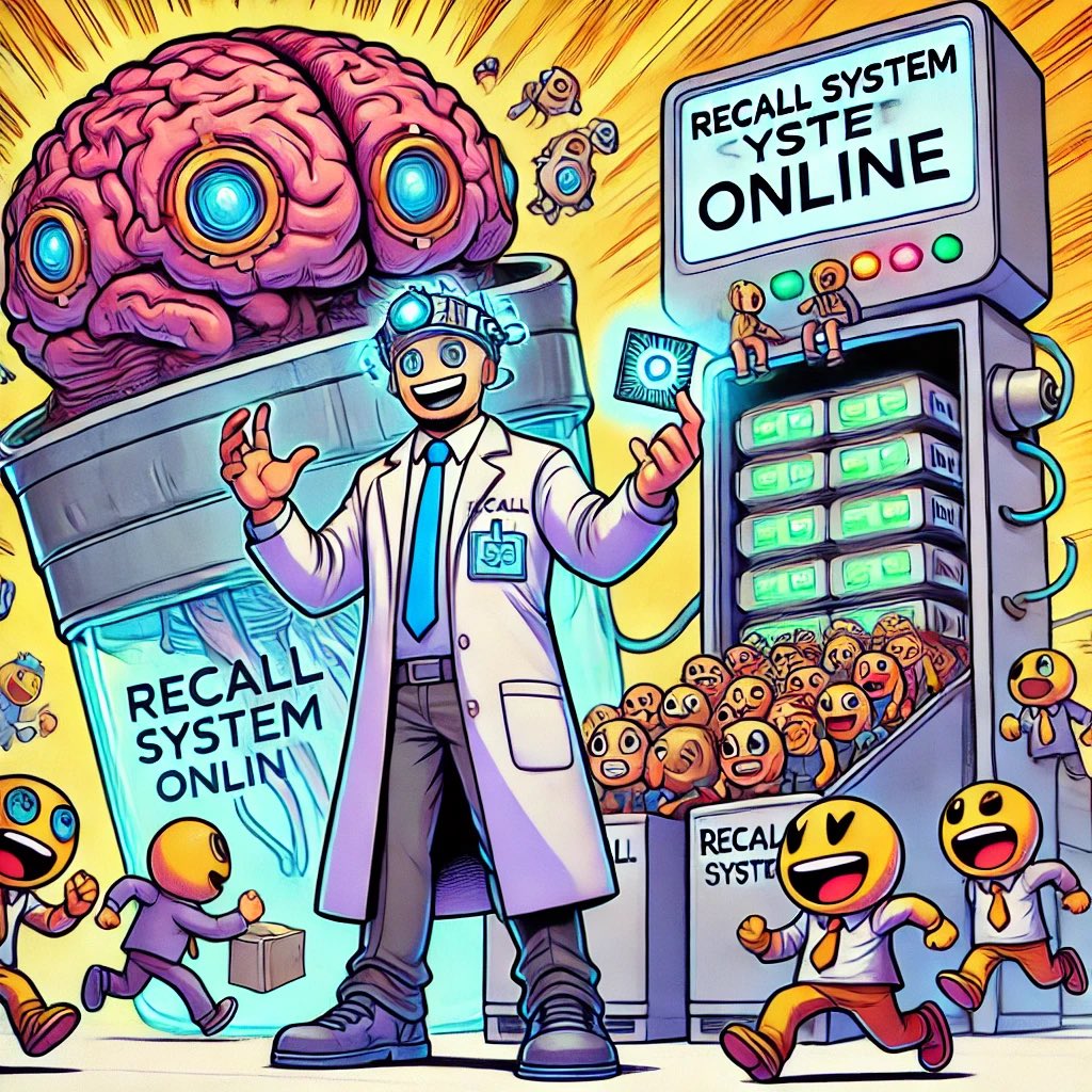 OzDima95255's tweet image. Meet Recall — where your memories meet the future.
Upload. Store. Remember.
The brain of Web3 is now online.
#RecallProject #Web3 #AI #MemoryVault #FutureTech