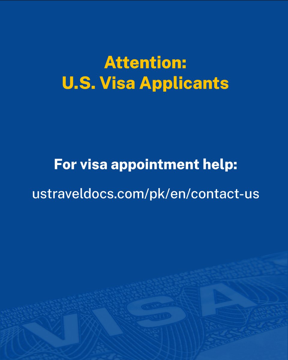 If you applied for a U.S. visa, check to ensure the barcode on your appointment confirmation matches the one on your visa application. Starting April 21, appointments with non-matching barcodes will be cancelled. Questions? Go to ow.ly/yS4650VxVwJ