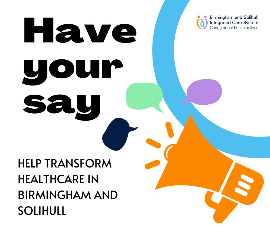 The NHS in Birmingham and Solihull has launched a review of Urgent Treatment Centres across the city and borough.

📣 We want to hear the views of NHS staff working in Birmingham and Solihull.

➡️ Complete the survey and have your say by 15 April: bit.ly/4iPr4OV