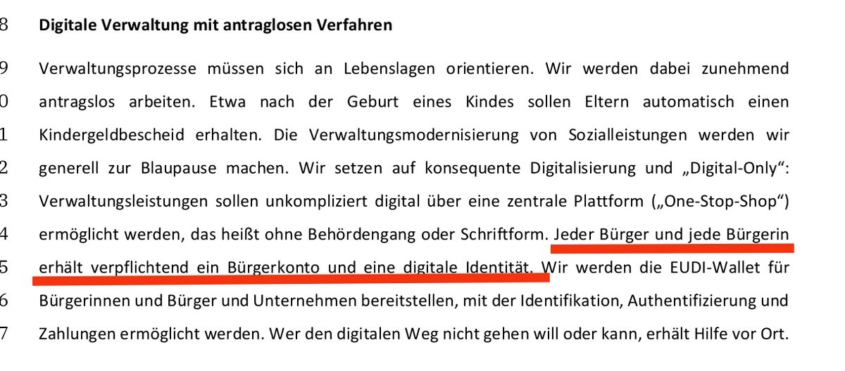 Für mich einer der gefährlichsten Sätze im Koalitionsvertrag.
Stasi-Akte in digital? Das würde unzählige Möglichkeiten eröffnen, um "Regierungskritiker" zu bekämpfen.