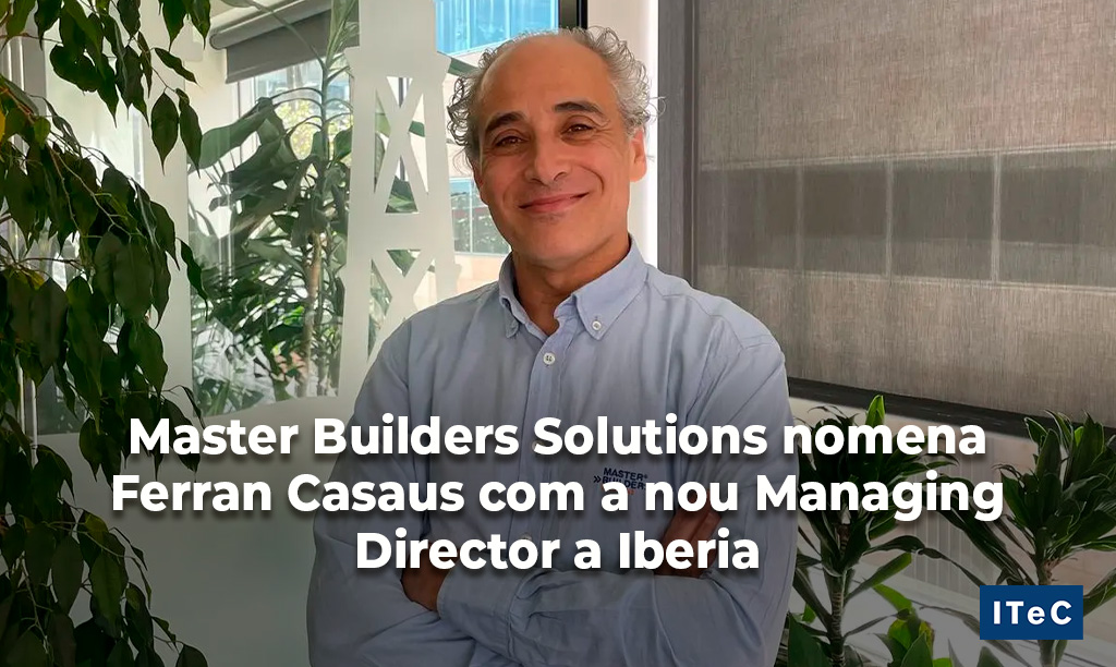 📣 Master Builders Solutions ha nomenat Ferran Casus nou Management Director d’Iberia. Alhora, Luis Carlos Mendoza ha estat designat com a Head Cluster Europe 🤝

Llegeix la notícia completa! ➡️ bit.ly/42b7hUc