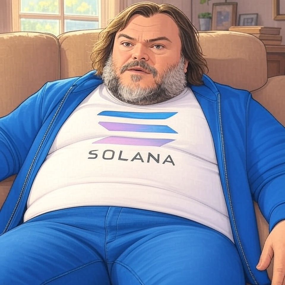 JACKBLACKonsol's tweet photo. JACK BLACK is coming on SOLANA 🚀🚀

$JBLACK is a decentralized meme coin built on #Solana 

Follow and RT for an upcoming GIVEAWAY...🎁 https://t.co/z3iqNrhqvA