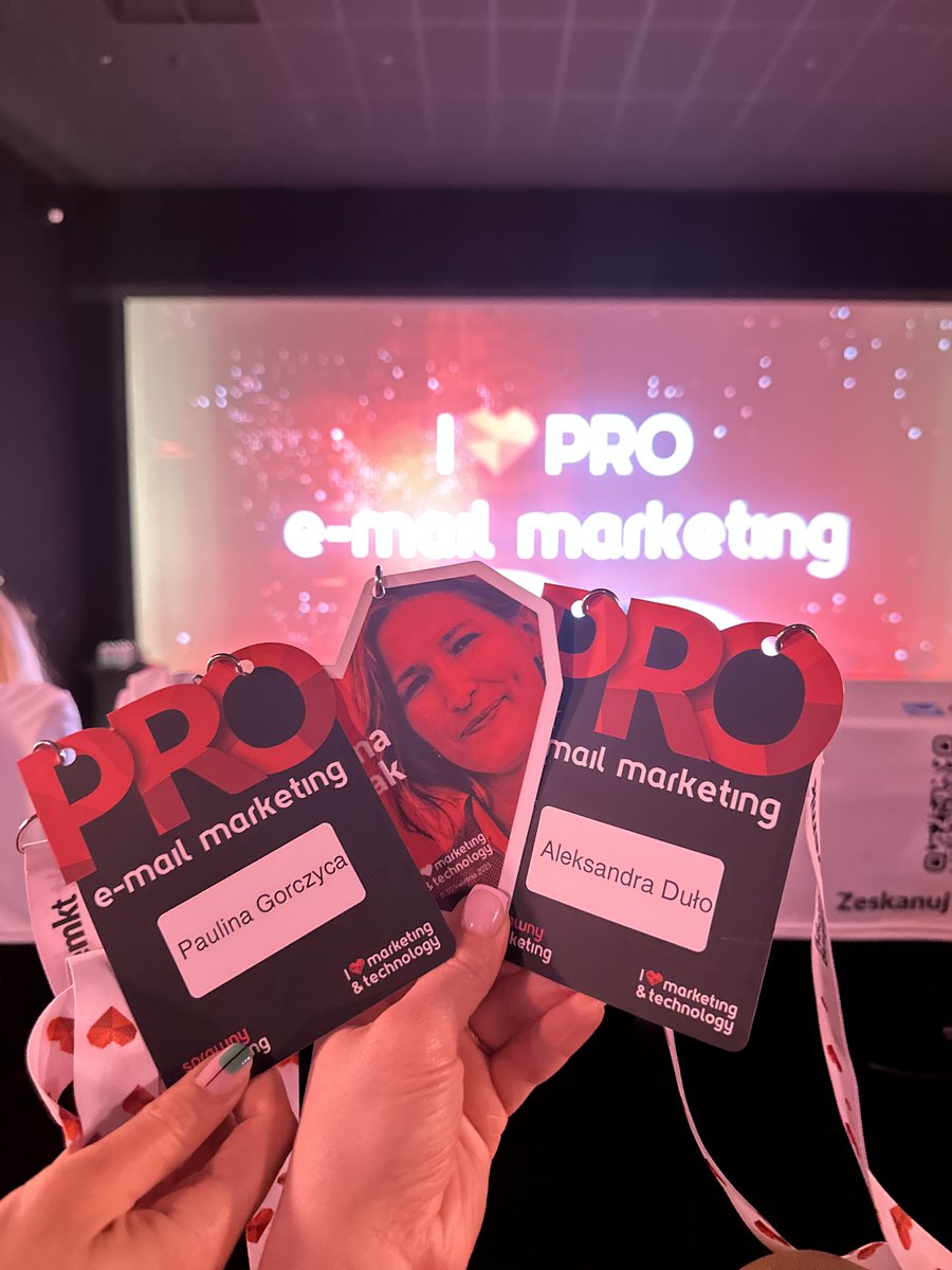 Ścieżka “I ❤️ PRO: e-mail marketing” właśnie wystartowała!

Już dziś Katarzyna Garbaciak, COO EmailLabs, wystąpi w na scenie sprawny.marketing.

#EmailLabs #MessageFlow #SprawnyMarketing #ilovemkt