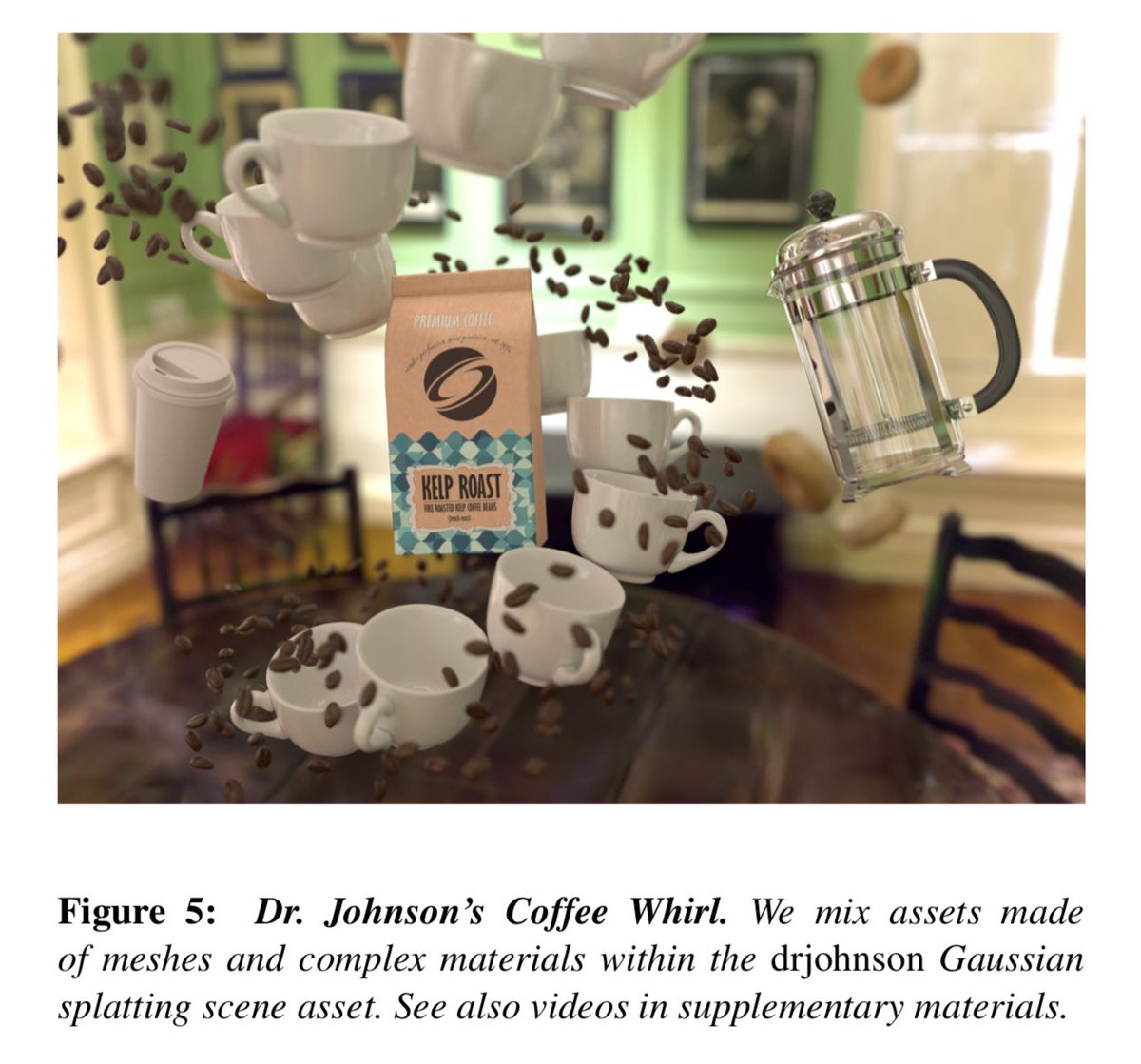 Stochastic Ray Tracing of 3D Transparent Gaussians
X. Sun, I. Georgiev, Y. Fei, M. Hasan
(<a href="/AdobeResearch/">Adobe Research</a> )

arxiv.org/abs/2504.06598

Abstract:
3D Gaussian splatting has recently been widely adopted as a 3D representation for novel-view synthesis, relighting, and text-to-3D