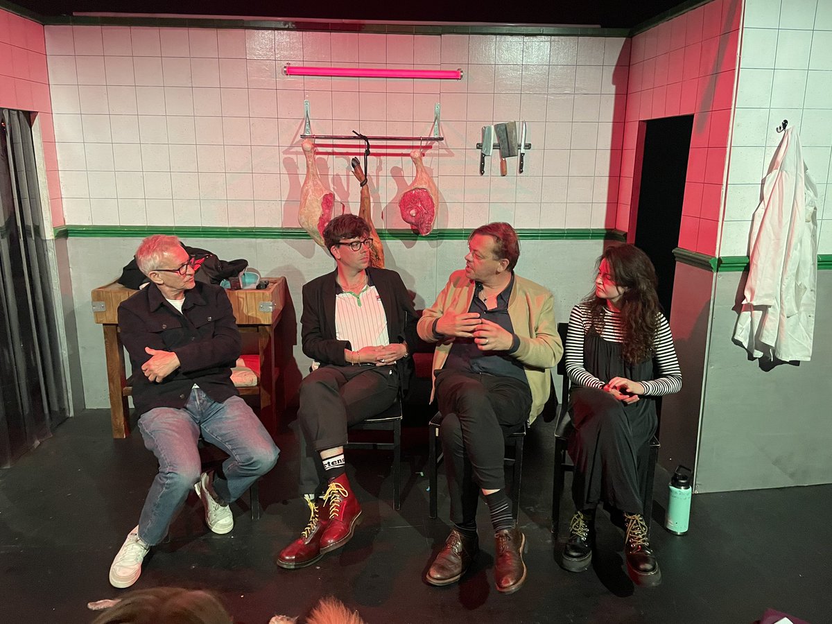 Rob McGibbon โจ๏ธ (@robmcgibbon) on Twitter photo Wonderful to see that colossus of crisp acting <a href="/GaryLineker/">Gary Lineker</a> tread the humble boards of <a href="/finborough/">Finborough Theatre</a> last night to chair a discussion after Menโs Biz. It was like a Hollywood legend had arrived. Someone as big as, say, Jack Black.
Full report coming soon to <a href="/Chelsea_Citizen/">The Chelsea Citizen</a>. Wonderful to see that colossus of crisp acting <a href="/GaryLineker/">Gary Lineker</a> tread the humble boards of <a href="/finborough/">Finborough Theatre</a> last night to chair a discussion after Menโs Biz. It was like a Hollywood legend had arrived. Someone as big as, say, Jack Black.
Full report coming soon to <a href="/Chelsea_Citizen/">The Chelsea Citizen</a>.