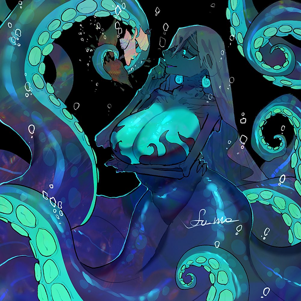 (女体化)
デカタコ人魚🐙のNightmare