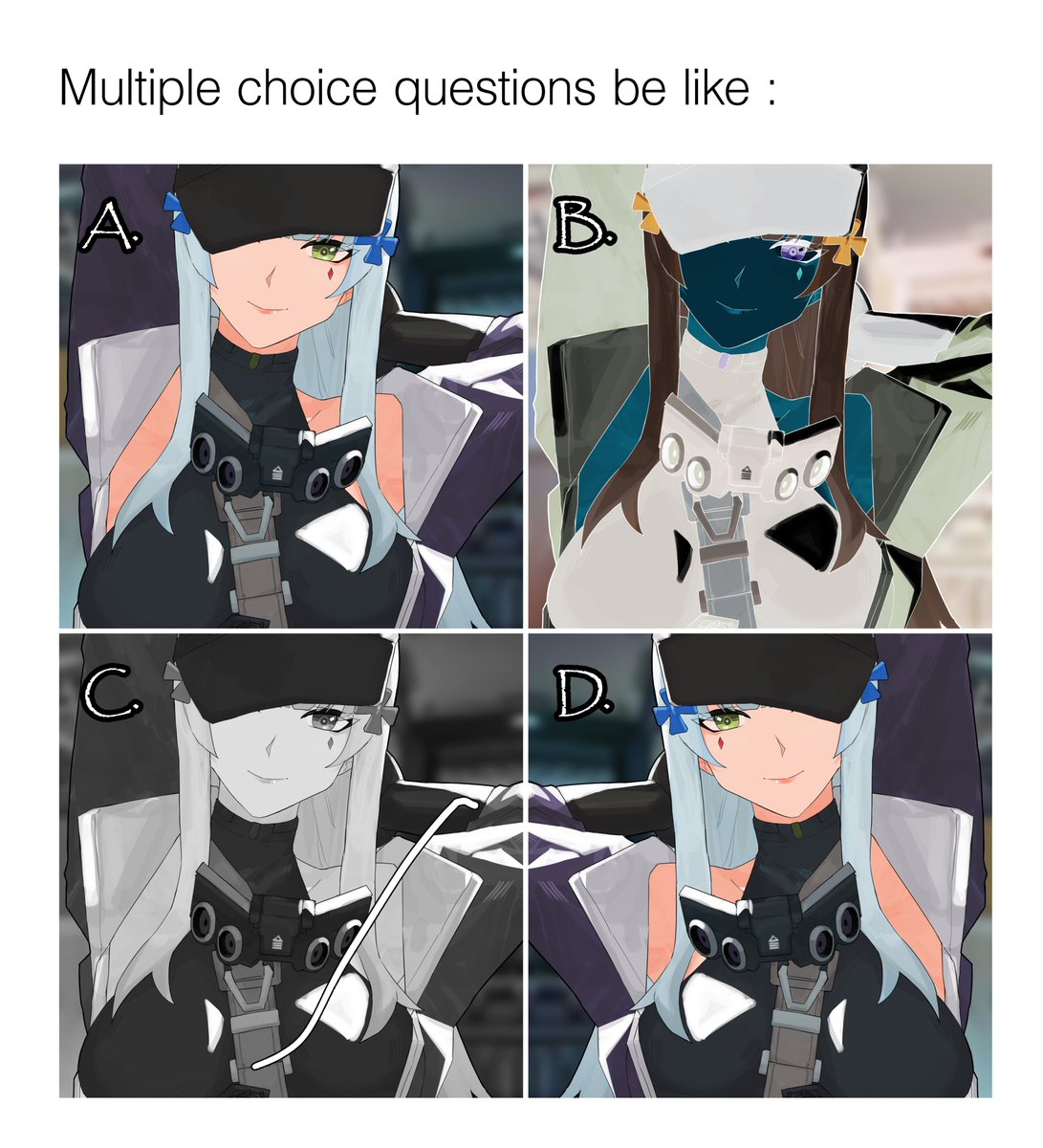 🤔

#ドルフロ #少女前线 #GirlsFrontline #GirlsFrontline2 #GFL2Exilium