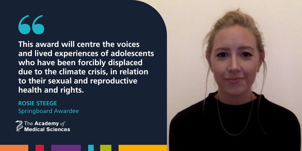 acmedsci's tweet image. 💭 How is climate change affecting young people’s health in Bangladesh?

#Springboard25 awardee Rosie Steege is working directly with displaced adolescents to find out, putting lived experience at the heart of global health research 🌎

👉 bit.ly/42q0zsl

@SciTechgovuk