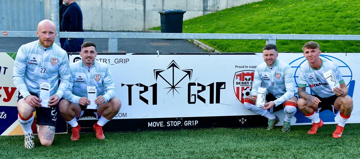 derrycityfc's tweet photo. 🧦 Thanks to @tr1grip for their continued support, providing grip socks for the squad! 🔴⚪ https://t.co/KWowJW7hTV