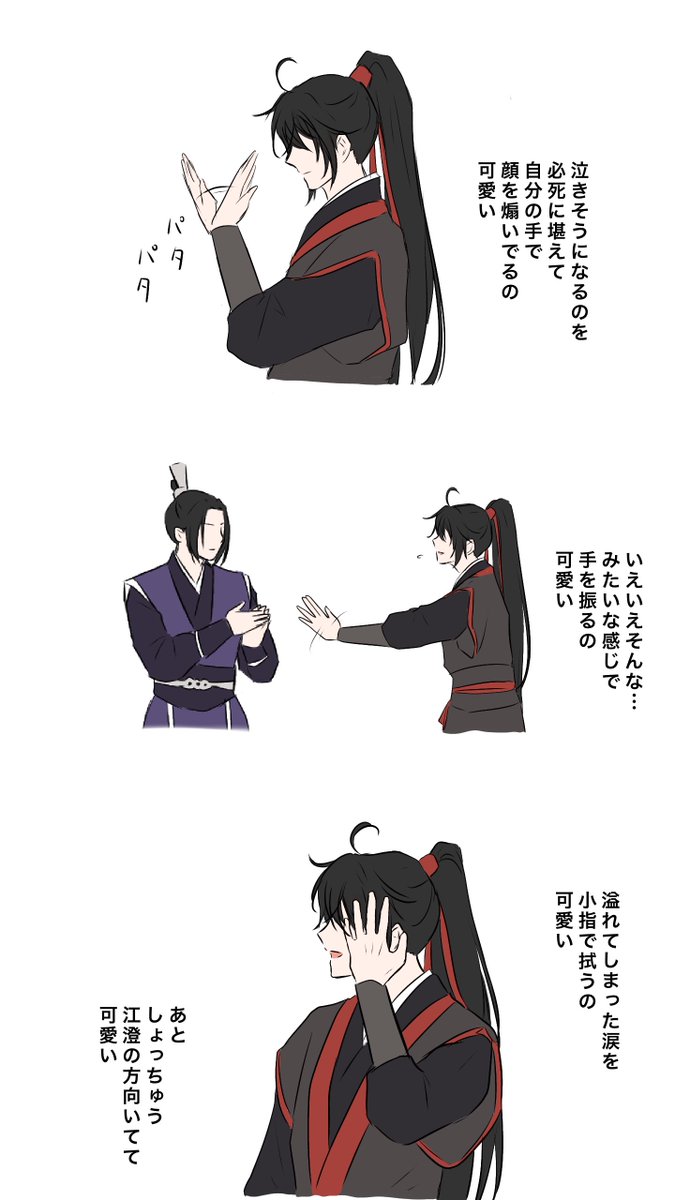 ステそし初カテコ、好きなとこ詰め合わせ。
金子魏嬰がとにかく可愛い。 