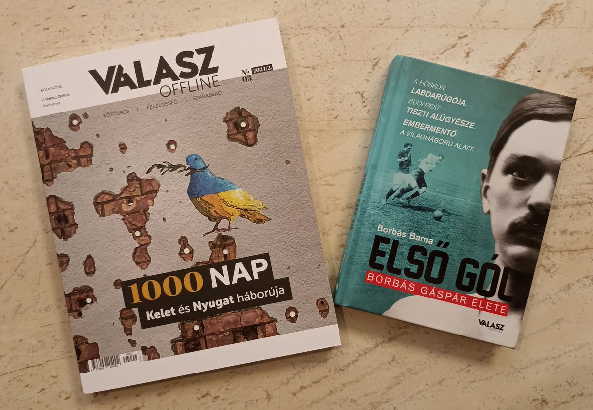 FootballExplor's tweet photo. Két elképesztően izgalmas és minőségű kiadvány a Válasz Online szerkesztőségétől. A lap online tevékenységét is jó szívvel ajánlom mindenkinek! 

@szabolcs_voros @borbasbarna #VálaszOnline https://t.co/EnDdaY4bJI