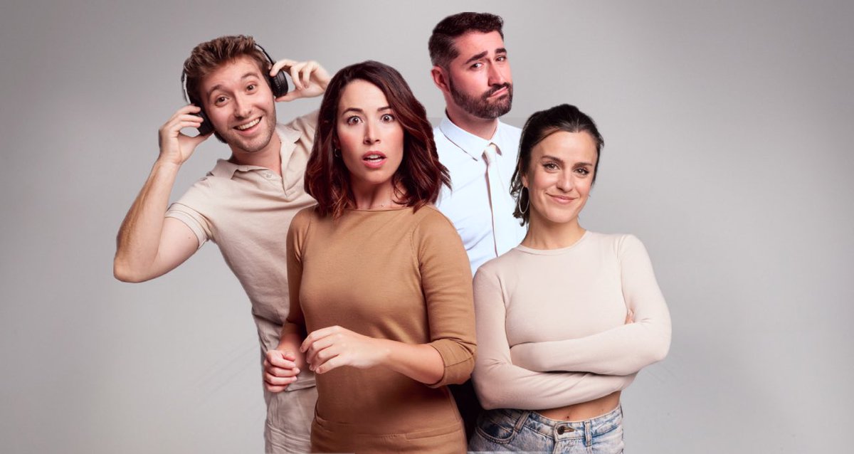 BWWSpain's tweet photo. 🎧 ATRAPADAS EN LA OFI regresa hoy al @teatrolara en una nueva temporada 🎧

El musical de La Coja Producciones vuelve a la Sala Lola Membrives con nuevas incorporaciones, como @rickymerino, Lucía Ambrosini, Juan Antonio Plazas y Candela Solé ⬇️

https://t.co/PGHiO9i7er https://t.co/73htYLPuKC