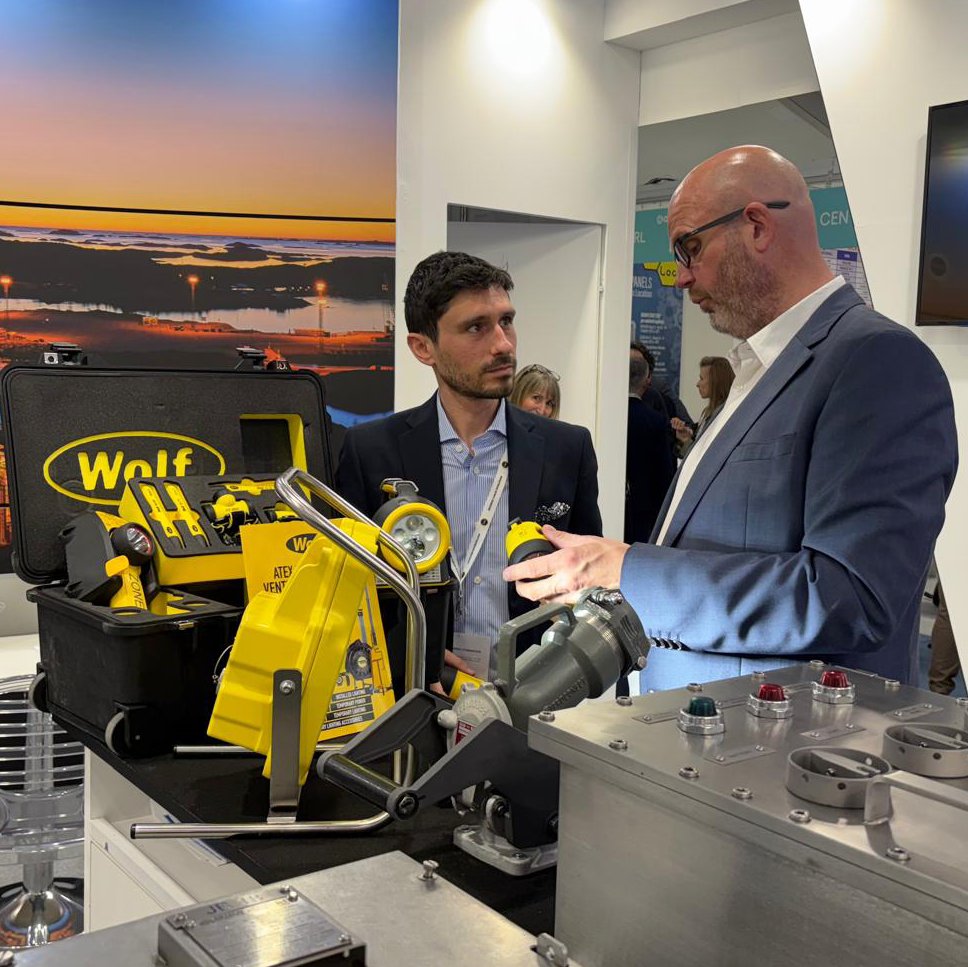 We're delighted to have joined our friends at Rand Electric to present Wolf Safety products at this week's OMC Med Energy Conference &amp; Exhibition in Ravenna, Italy. Thanks to everybody involved!

To learn more about Wolf Safety, please visit our website bit.ly/42FTTY4