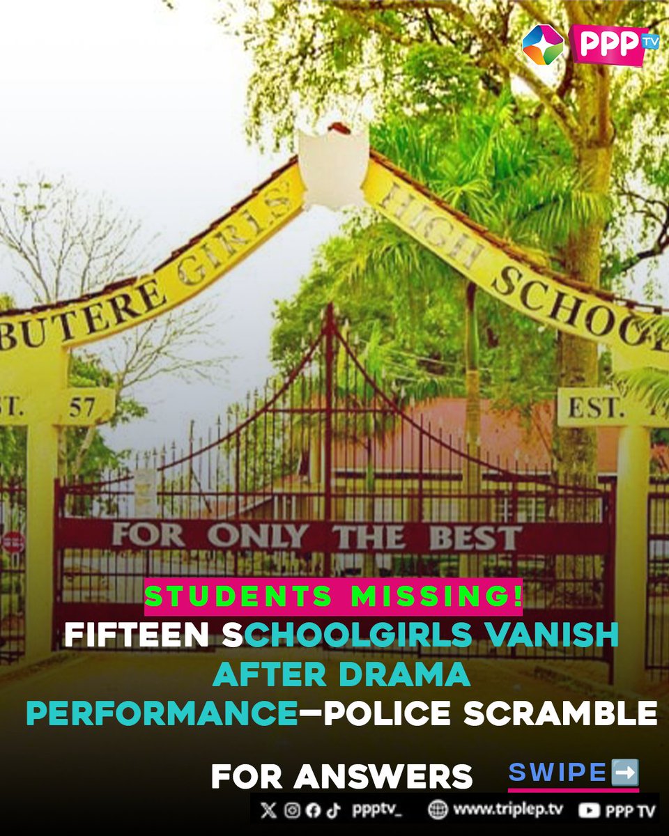 ppptv_'s tweet photo. 🚨 Fifteen Butere Girls students part of ‘Echoes of War’ play go missing! Playwright Cleophas Malala raises alarm. Authorities investigating.
sources: @citizentvkenya 

Read more:https://t.co/jK1OJP2Z0j / https://t.co/SMxuDx5VPM
#ppptv #ppptvupdates #playkenyanmusic
✍: @apenjiii https://t.co/Y49fvr6g2U