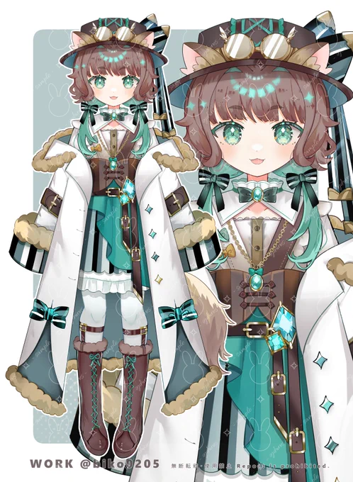 【お仕事告知】燐灰エナ様のキャラクターデザイン/Live2Dモデルお仕立てを担当させて頂きました (動画は音が出ます!動画BGMもエナ様が制作したものです)