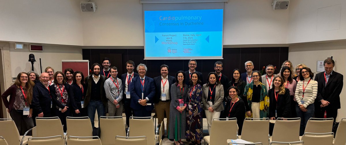 Parent Project aps (@parent_project) on Twitter photo A Roma si è tenuto un meeting internazionale, organizzato da Parent Project aps e <a href="/ParentProjectMD/">Parent Project Muscular Dystrophy (PPMD)</a> , sugli aspetti cardiorespiratori nella #DMD e #BMD >>parentproject.it/a-roma-un-meet… A Roma si è tenuto un meeting internazionale, organizzato da Parent Project aps e <a href="/ParentProjectMD/">Parent Project Muscular Dystrophy (PPMD)</a> , sugli aspetti cardiorespiratori nella #DMD e #BMD >>parentproject.it/a-roma-un-meet…