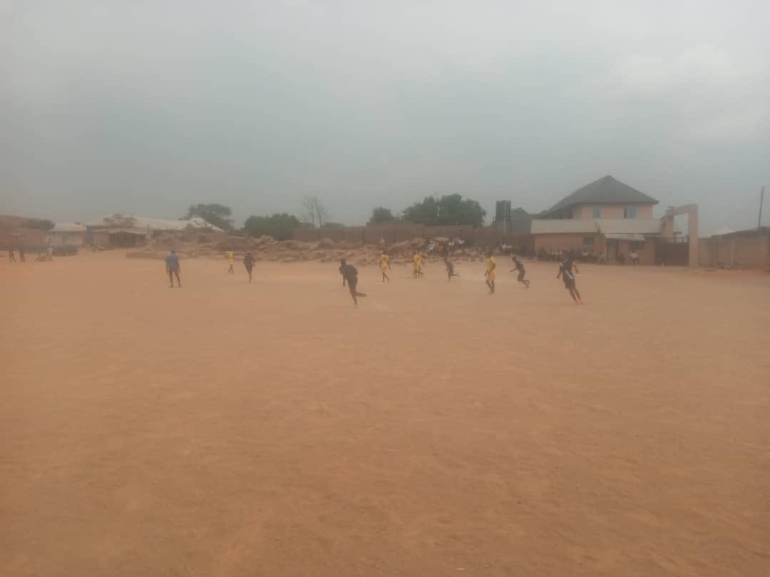 JusticeFCNG's tweet photo. WHAT A MATCH!!! ⚽️⛈️ 

Justice FC 6, Riverside FC 2 | Full Time! The pitch was as unpredictable as the score, with cloudy skies &amp; gusty winds 🌫️���� 

But our boys brought the HEAT! 🔥 

Dedicating this win to @solflare_wallet for their endless support. https://t.co/sX3Dentgjs