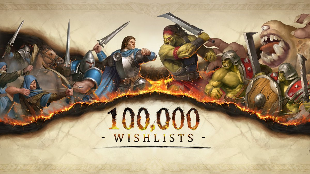 🔥100 000 wishlists on Steam!
❤️We just wanted to make our own real time strategy and this is what came out of it. Thank you for believing in us! It's very motivating!
