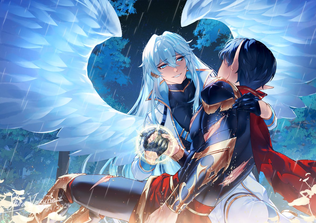 Yukio Shirayuki ❄ (@iceprince808) on Twitter photo "Thank the gods I made it in time! I was so afraid that I... It doesn't matter now. All that matters is that I'm here. You're safe now, I promise I wont let anything happen to you."
Thank you again Shira!🥹 Im speechless truly🩵
🎨: <a href="/ShiraValkyrie_/">Shira🍎 || Comifuro XX</a>
#Vtuber #ENVtuber #ShirARTyuki "Thank the gods I made it in time! I was so afraid that I... It doesn't matter now. All that matters is that I'm here. You're safe now, I promise I wont let anything happen to you."
Thank you again Shira!🥹 Im speechless truly🩵
🎨: <a href="/ShiraValkyrie_/">Shira🍎 || Comifuro XX</a>
#Vtuber #ENVtuber #ShirARTyuki