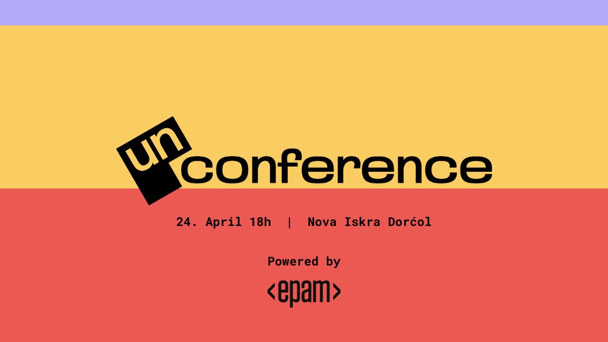 heap_space's tweet image. 📣 Unconference se vraća 24. aprila u Novu Iskru!
Bez klasičnih predavanja - samo otvoreni razgovori, teme koje sami birate i moderatori iz @EPAMSrbija:
👩💼 Daria Bizianova
👨💼 Đorđe Živanović
👨💻 Ivan Lekarev
🎟️ Prijave → forms.gle/GnuPQpijMYy8jL…
#Unconference #Heapspace #EPAM