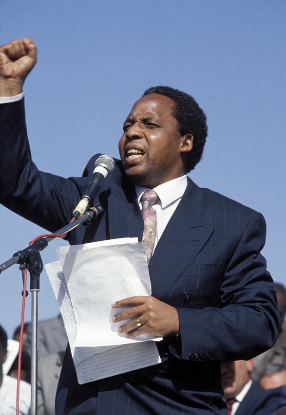 On this day in 1993, they murdered #ChrisHani in cold blood. 

Itatukudimbwa!!!