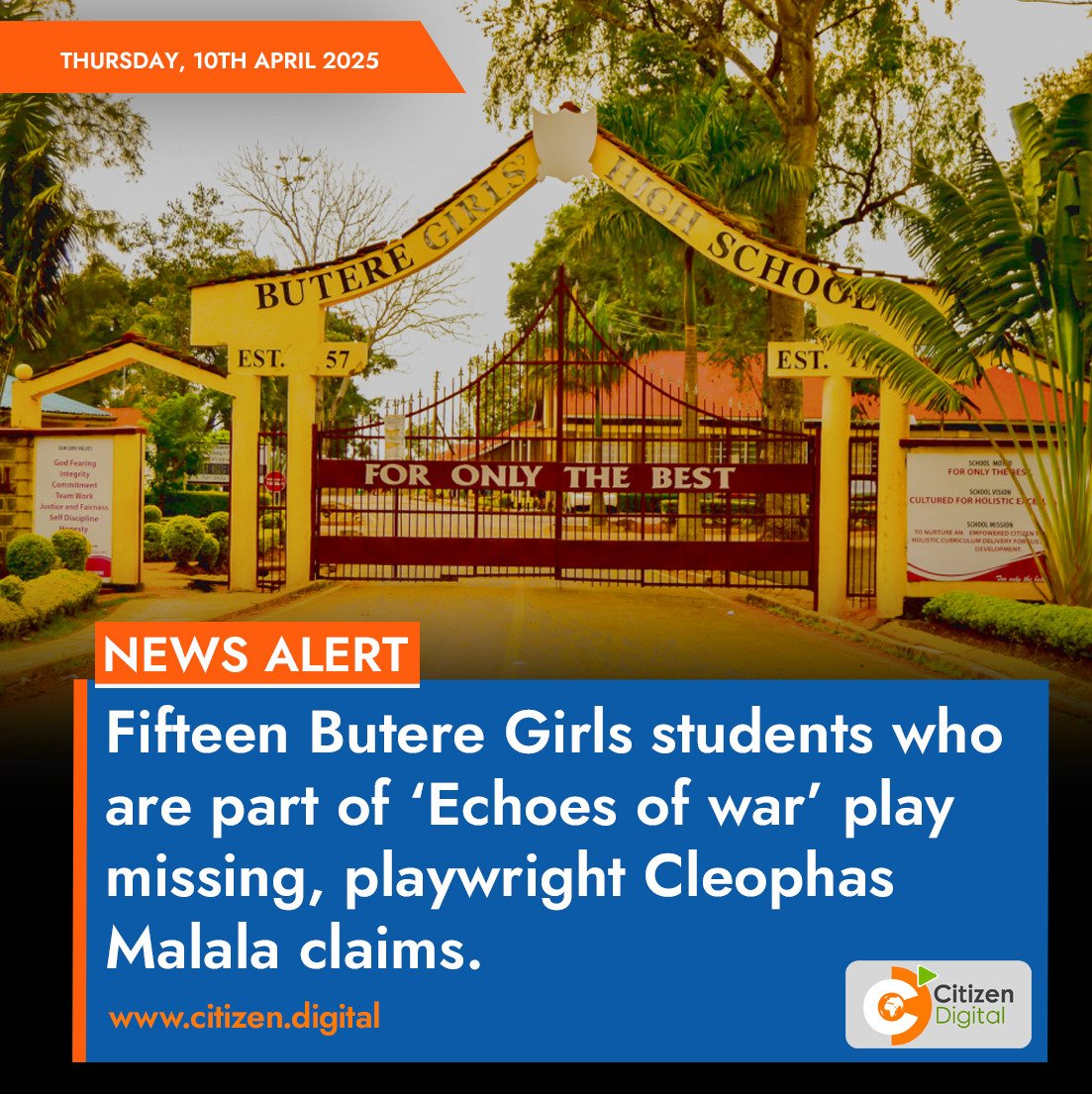 ephy_young254's tweet image. Now 15 Butere Girls High School students are missing?