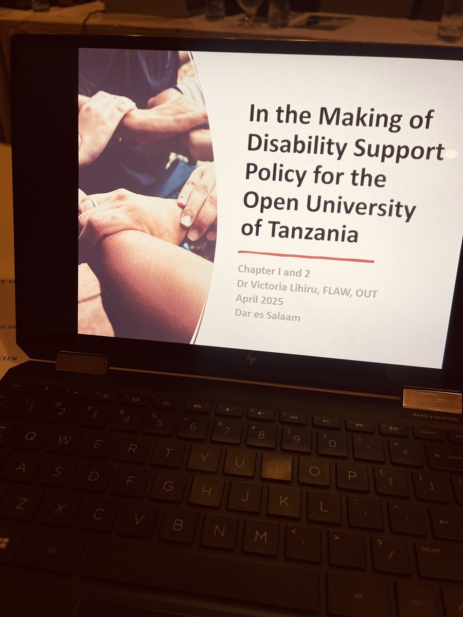 Victorialihiru (@victorialihiru) on Twitter photo 📍 I’m excited that we at the <a href="/Open_univ_tz/">The Open University of Tanzania (OUT)</a> are developing our Disability Support Policy—and I’m honored to be part of the committee leading this important initiative.
✅ A heartfelt thank you to Dr. Magreth Matonya, Director of the Special Education Unit at the Ministry of 📍 I’m excited that we at the <a href="/Open_univ_tz/">The Open University of Tanzania (OUT)</a> are developing our Disability Support Policy—and I’m honored to be part of the committee leading this important initiative.
✅ A heartfelt thank you to Dr. Magreth Matonya, Director of the Special Education Unit at the Ministry of