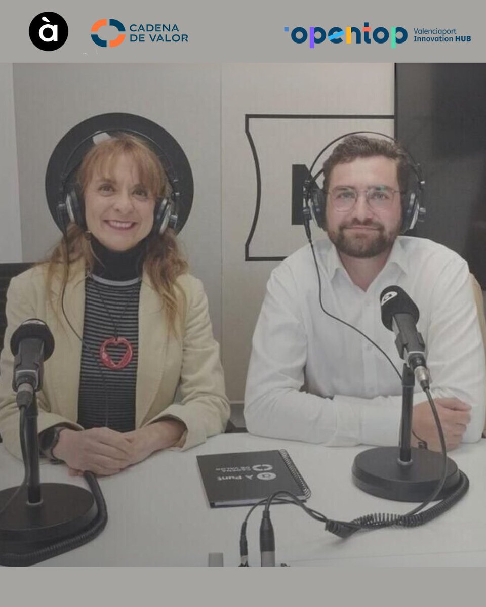 Fundación Juan Arizo (@fundjuanarizo) on Twitter photo 🔵 El programa <a href="/cvalorapunt/">Cadena de valor</a> ha hablado con Helena Ortiz, Ecosystem Relations Manager en <a href="/opentop_hub/">Opentop</a> sobre la 5ª edición del Hackathon de <a href="/FValenciaport/">FValenciaport</a> <a href="/AutPortValencia/">Valenciaport</a>, en el que la Fundación Juan Arizo otorga el 1º premio de 3.000€
🔗 Conoce más: apuntmedia.es/programes/cade… 🔵 El programa <a href="/cvalorapunt/">Cadena de valor</a> ha hablado con Helena Ortiz, Ecosystem Relations Manager en <a href="/opentop_hub/">Opentop</a> sobre la 5ª edición del Hackathon de <a href="/FValenciaport/">FValenciaport</a> <a href="/AutPortValencia/">Valenciaport</a>, en el que la Fundación Juan Arizo otorga el 1º premio de 3.000€
🔗 Conoce más: apuntmedia.es/programes/cade…