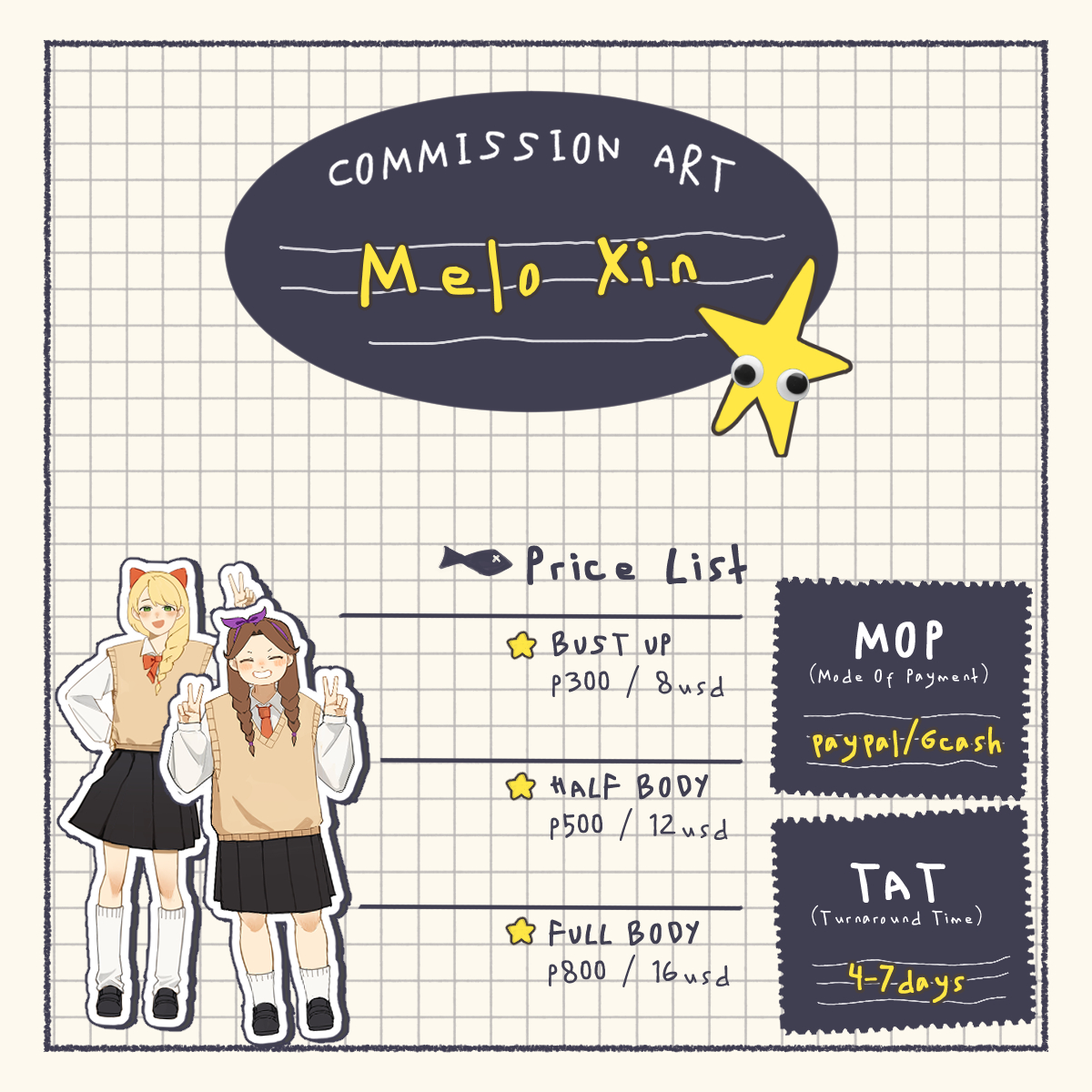 Melo Xin ✦ OPEN COMMISSION tweet media