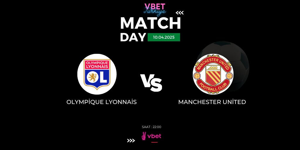 ✌️VBET Giriş: bit.ly/412eUM4
⚽️ Olympique Lyonnais 🔴⚪ vs 🔴⚫ Manchester United
📅10.04.2024
🕘22:00
🏟️Groupama Stadium
📺Exxen
📊Son 5 Maç Performansı
 Lyon: ✅ ❌ ✅ 🤝 ✅
 Man. United: ✅ ✅ 🤝 ✅ ❌
🇫🇷 Fransa’da dev kapışma!🦁👹